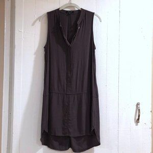 Madewell Sleeveless Silk Shift/Shirtdress